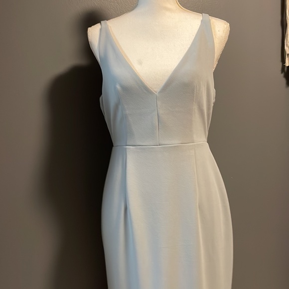 Lulu's Melora Slate Blue Maxi Dress - Picture 3 of 11